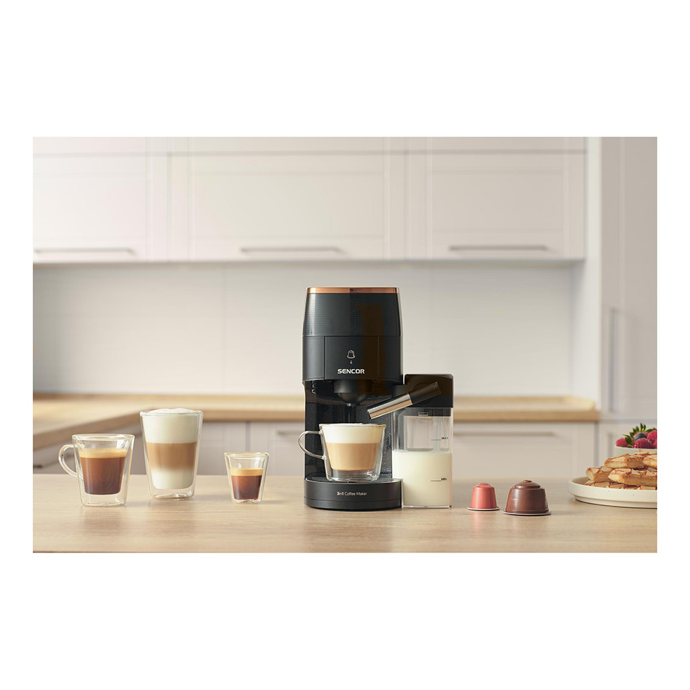 Aparat de cafea Sencor SCC 3000BK photo 10