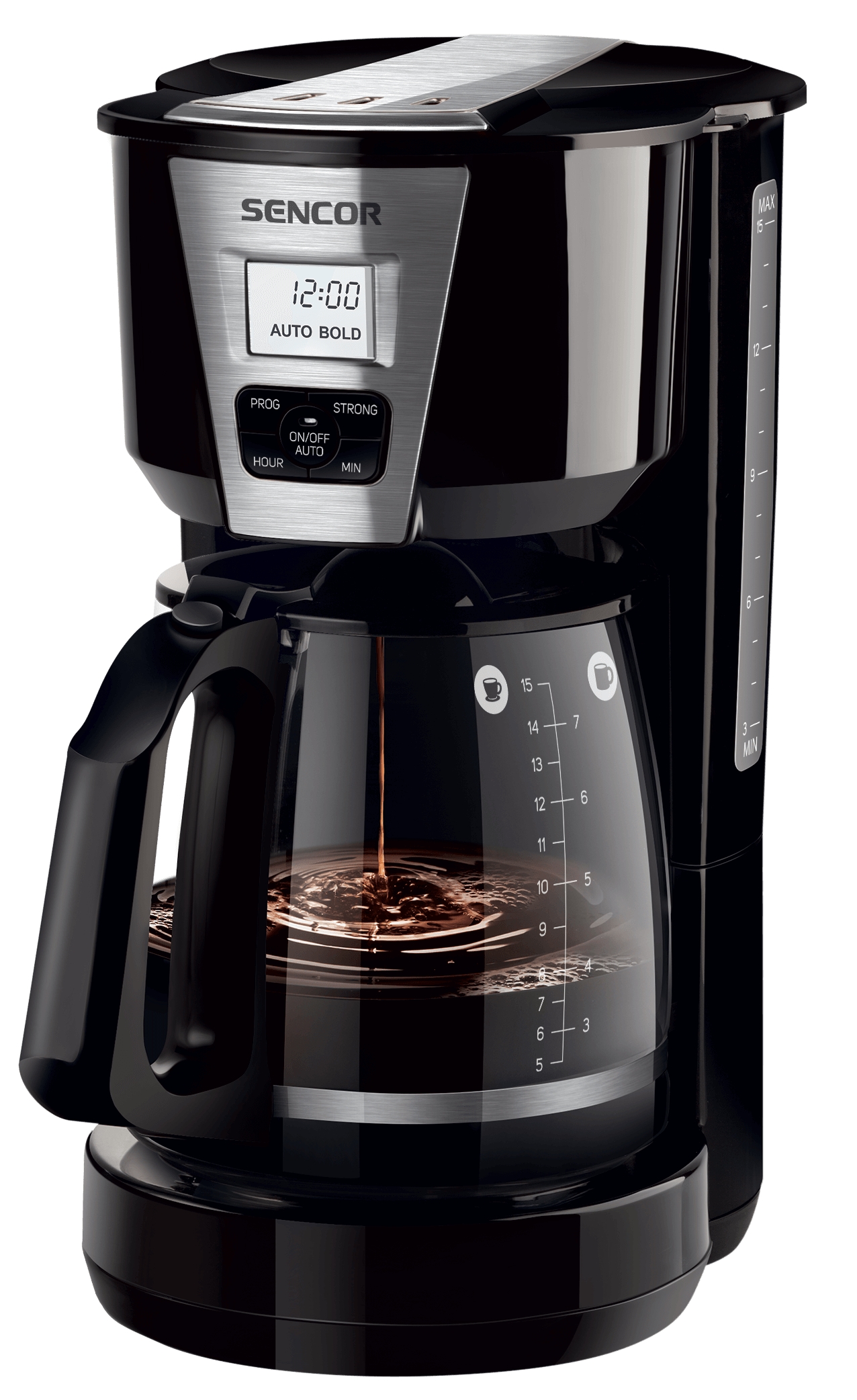 Кофеварка Sencor SCE5070BK photo 