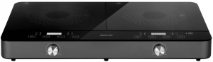 Плита настольная индукционная Sencor SCP4001BK, 2 конфорок, 3400 Вт, Черный thumbnav