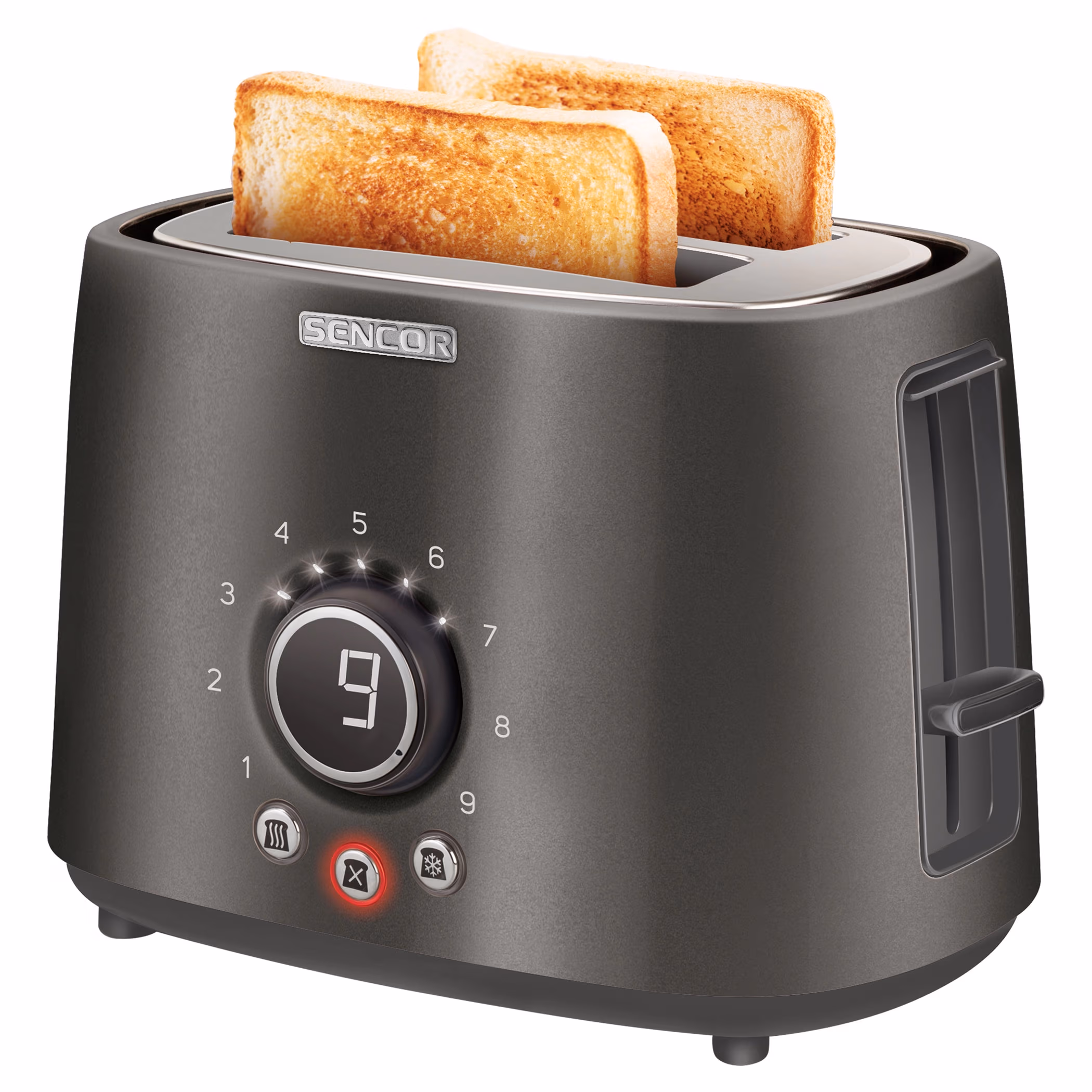 Тостер Sencor STS6058BK, 2 тоста, 1000 Вт, Черный 