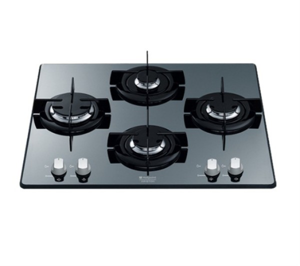 Встраиваемая  газовая панель Hotpoint - Ariston TD 640 S (BK) IX/HA photo 1