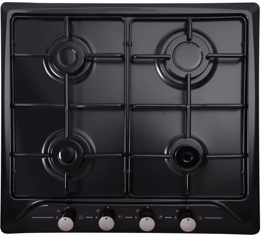 Plita cu gaz incorporabila Eurolux TRF4060BK 