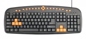 Клавиатура проводная  Promate TSTEASYKEY2BK thumbnav 1