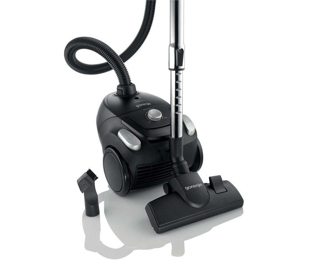 Aspirator cu sac Gorenje VC1611CXBK / 1600W / Negru photo 3