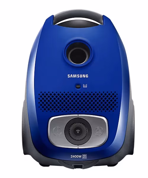 Aspirator cu sac Samsung VC24GHNJGBK/UK, 2400 W, 75 dB, Albastru 
