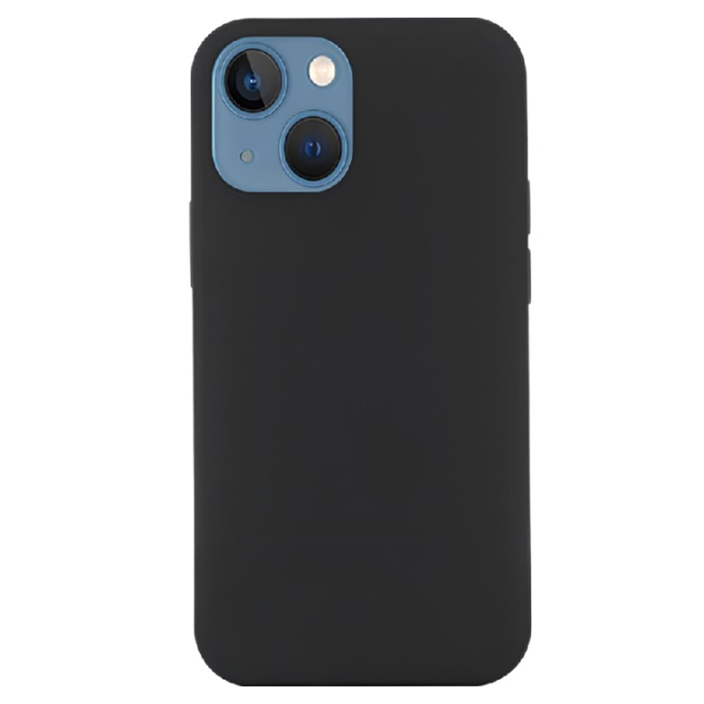 Чехол WOO Liquid Silicone iPhone 13, Black photo 2