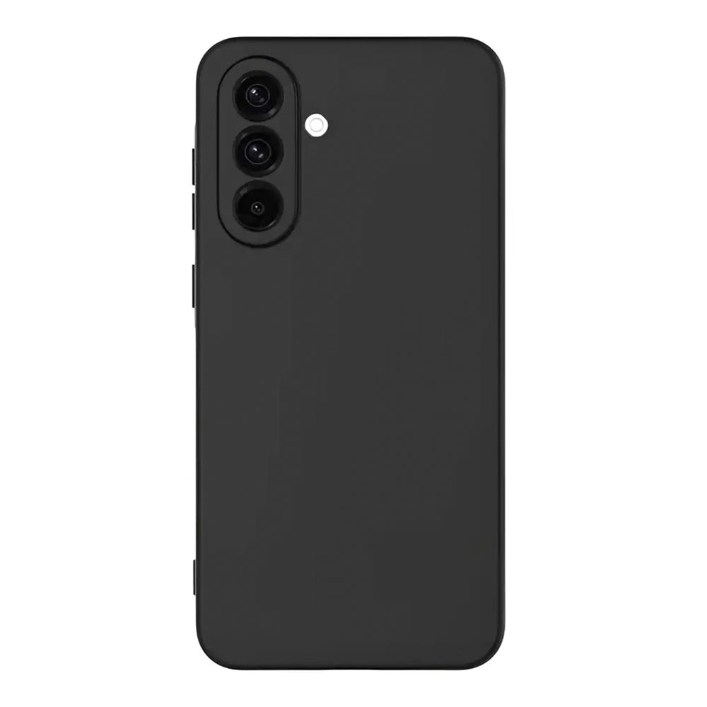 Чехол WOO Liquid Silicone Samsung Galaxy A17 Black photo 1
