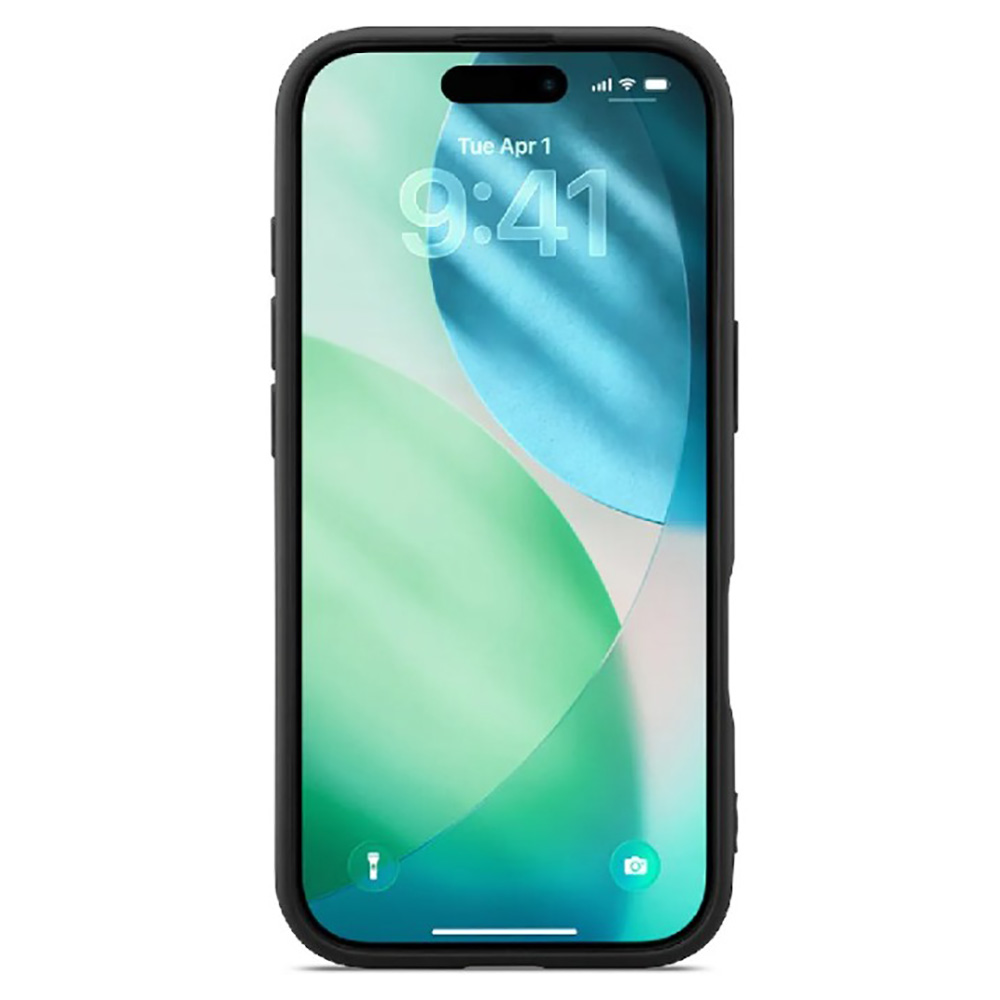 Чехол WOO Liquid Silicone iPhone 17 Air, Black photo 3