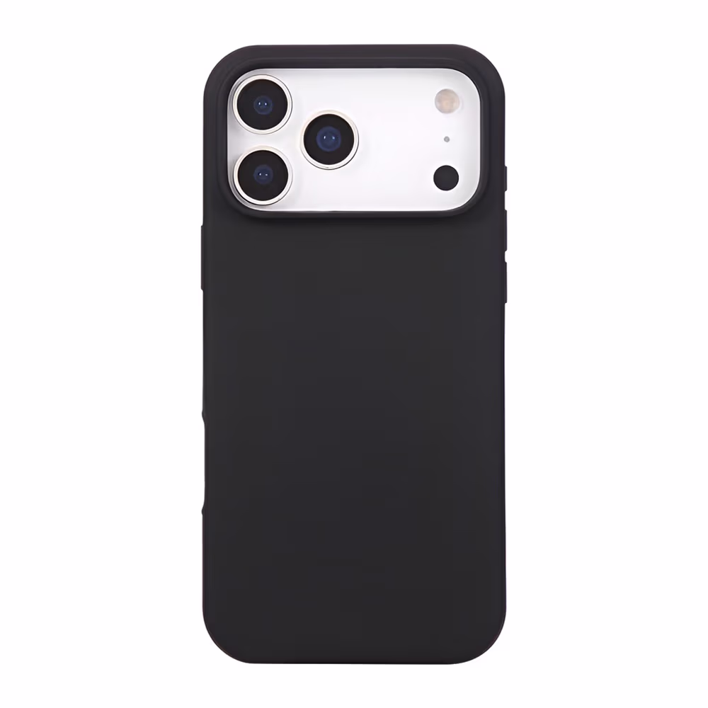 Чехол WOO Liquid Silicone iPhone 17 Pro, Black