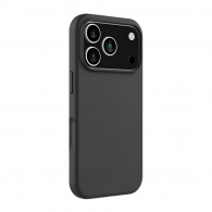 Чехол WOO Liquid Silicone iPhone 17 Pro Max, Black thumbnav 1