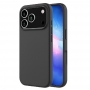 Husa WOO Liquid Silicone iPhone 17 Pro Max, Black thumbnav 3