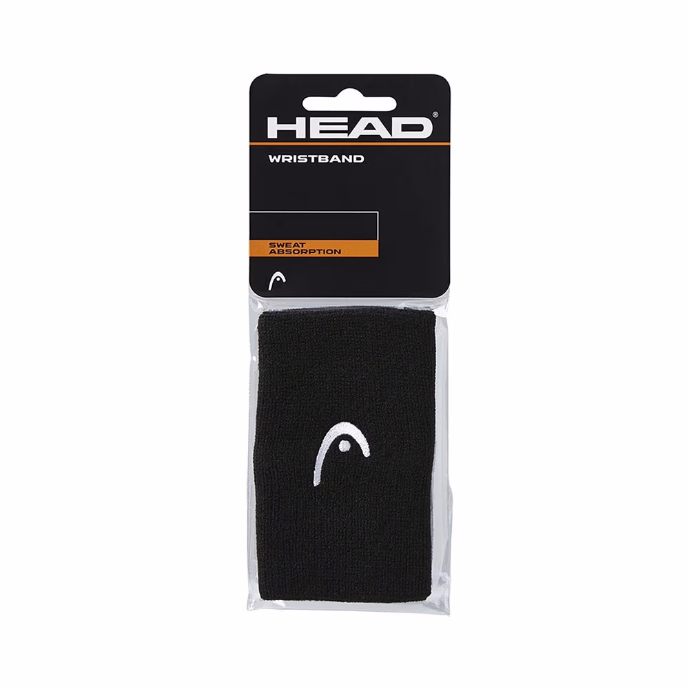 Bratara HEAD 285070 MANSETE TENIS 5 HEAD 2BUC NEGRU