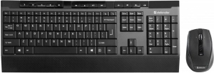 Tastatura + mouse fara fir Defender Cambridge C-995