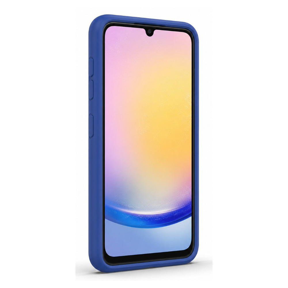 Husa Pentru smartphone Helmet Liquid Silicone Samsung A24 Blue photo 3