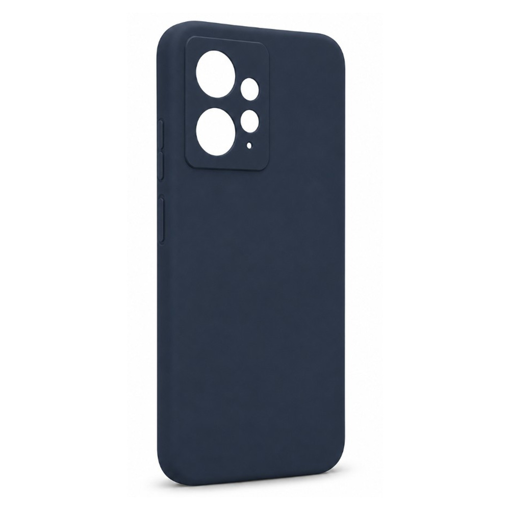 Husa Pentru smartphone Helmet Liquid Silicone Redmi Note 12 4G Blue photo 3