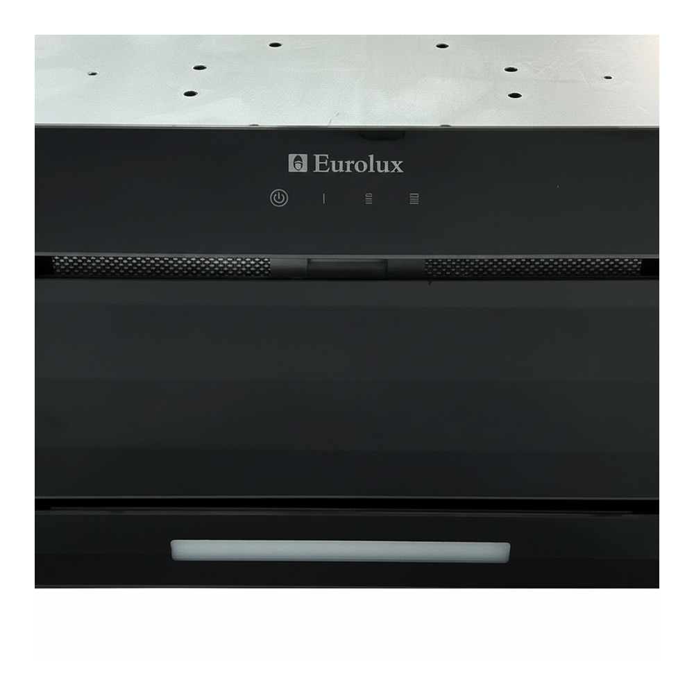 Вытяжка Eurolux HOBR-VETRO52BL / Полновстраиваемая / / Черный photo 2