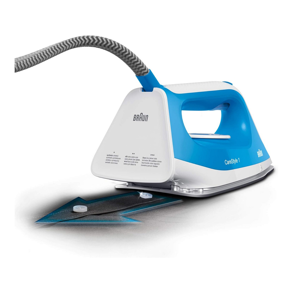 Утюг с парогенератором Braun IS1012BL, 2400 Вт, Керамика photo 3