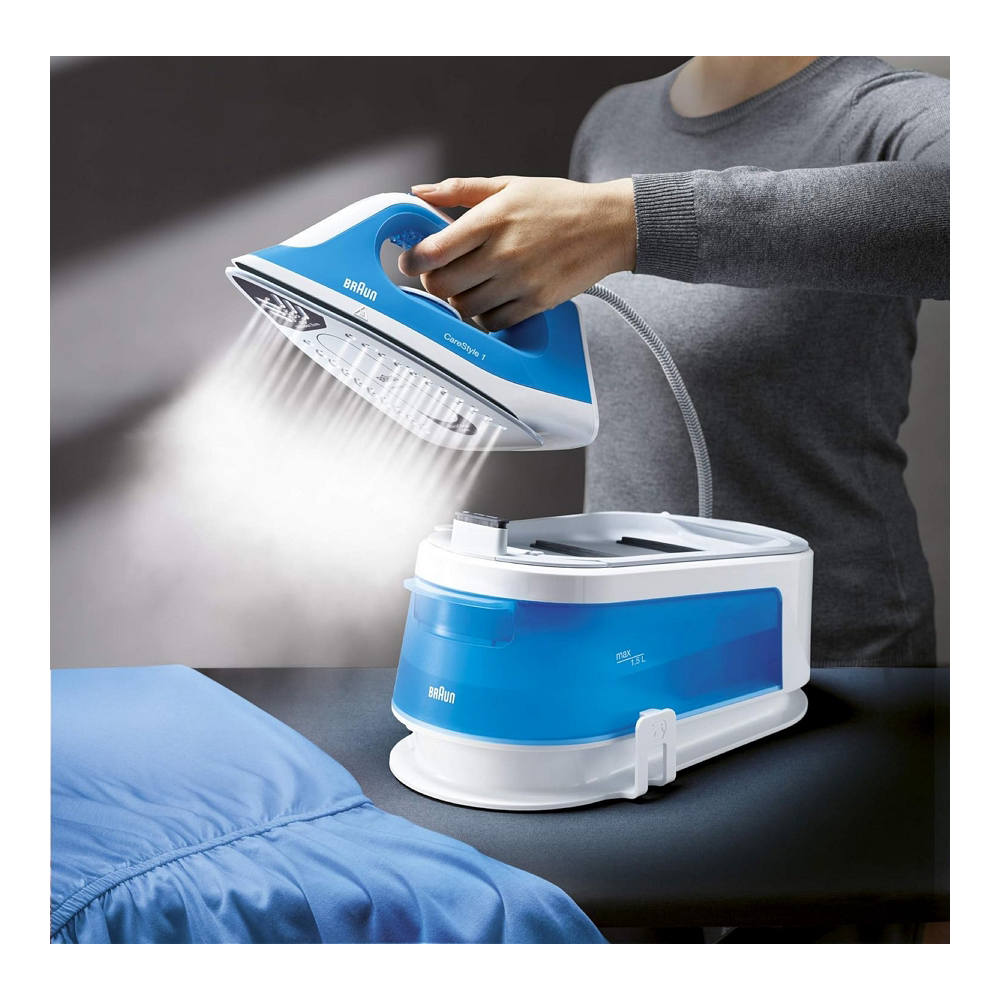 Утюг с парогенератором Braun IS1012BL, 2400 Вт, Керамика photo 6