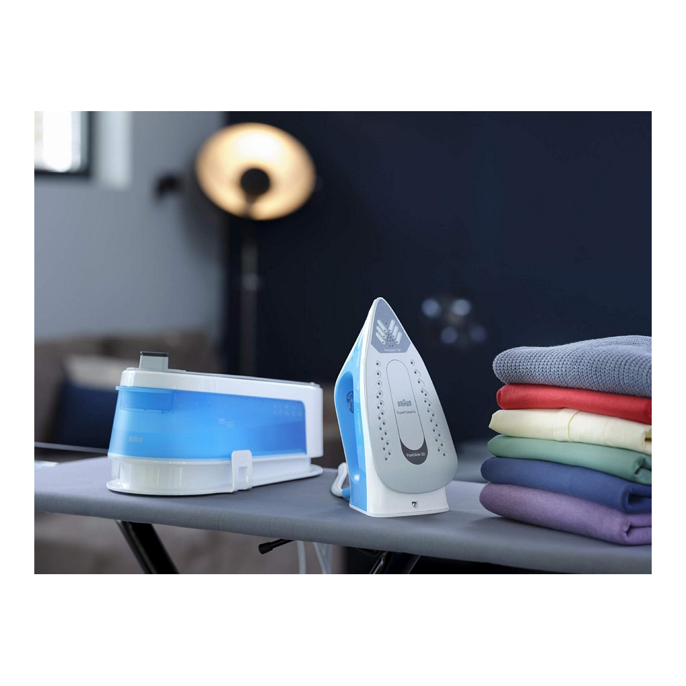 Утюг с парогенератором Braun IS1012BL, 2400 Вт, Керамика photo 7