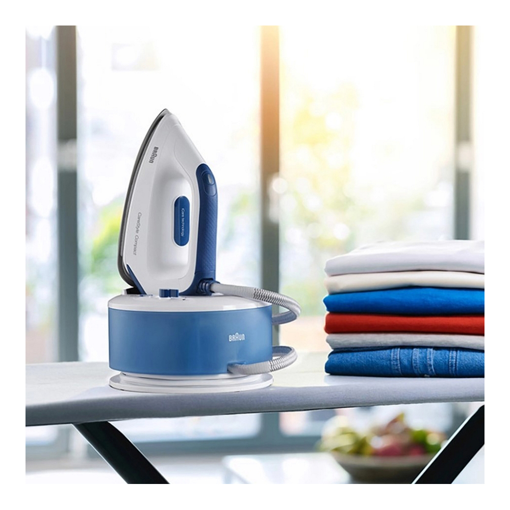 Утюг с парогенератором Braun IS2143BL, 2400 Вт, Алюминий photo 7