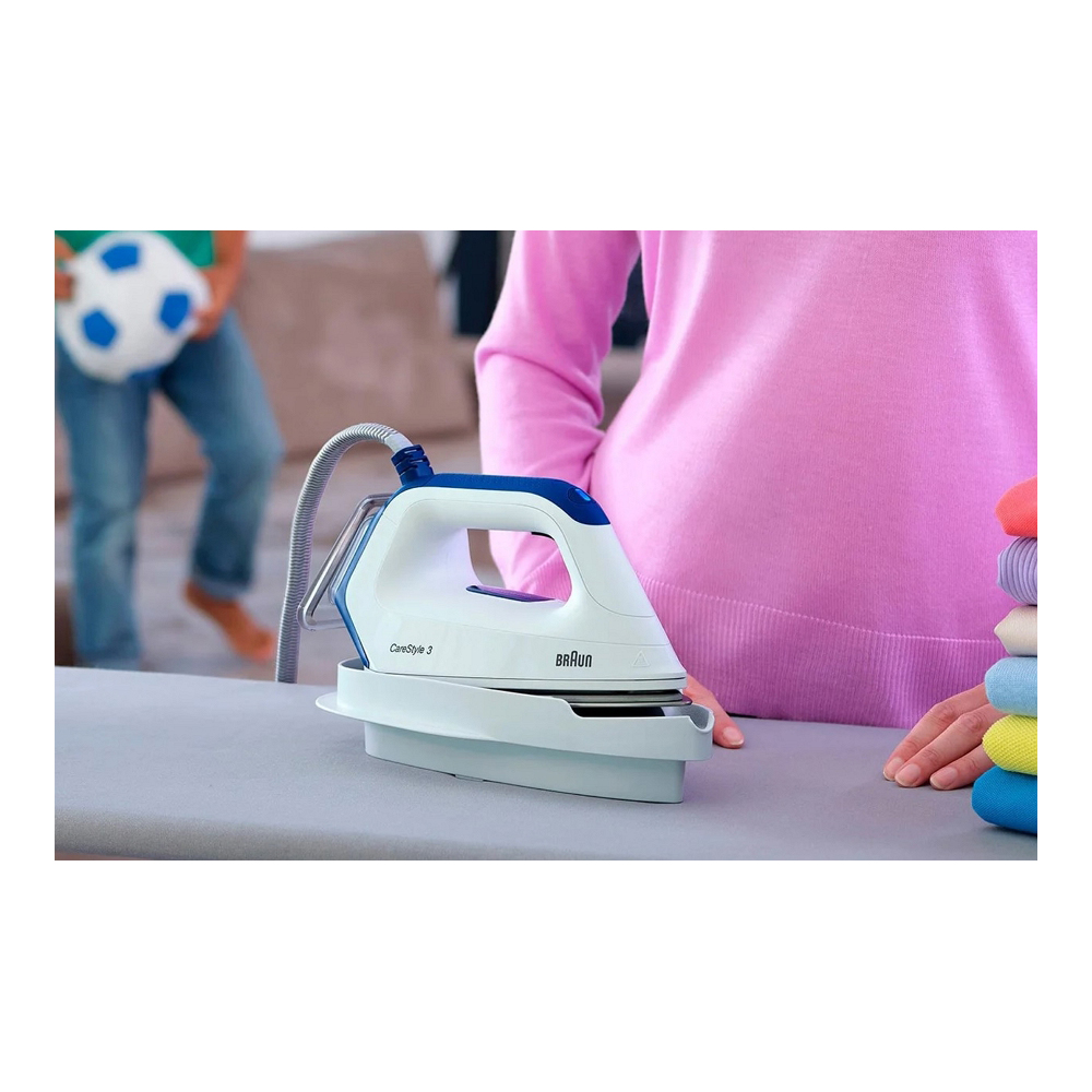 Утюг с парогенератором Braun IS3157BL, 2400 Вт, Алюминий photo 8