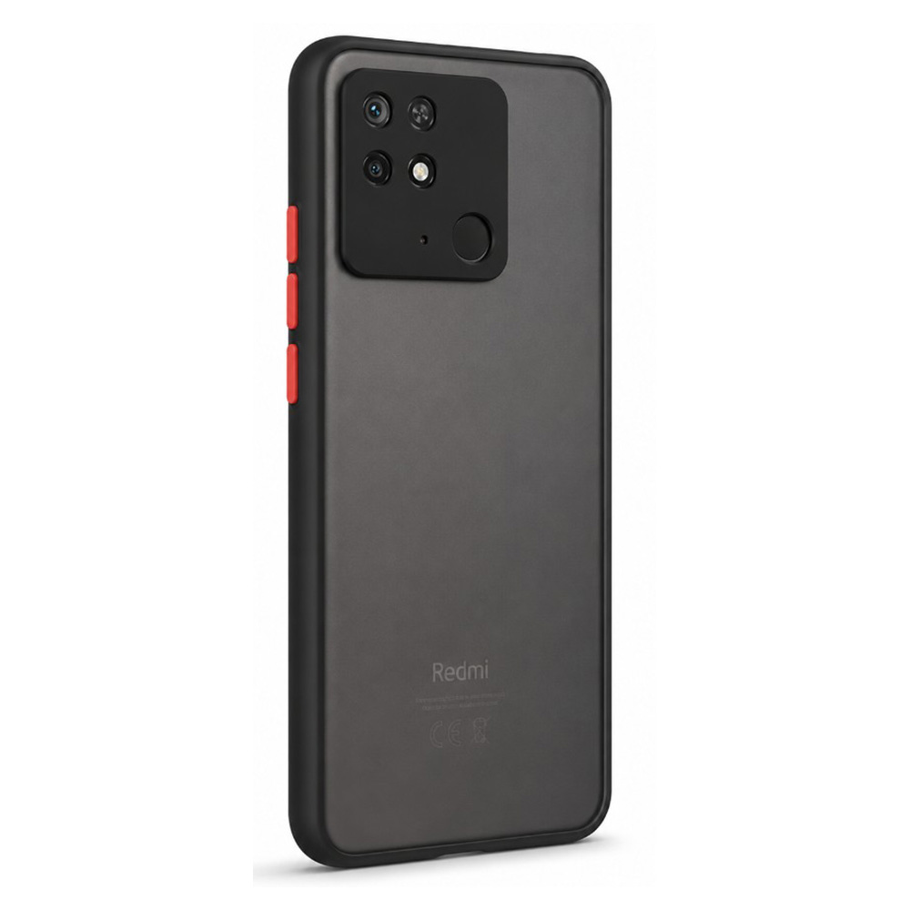 Чехол Для смартфона WAVE Matt Xiaomi Redmi 10C Черный photo 2