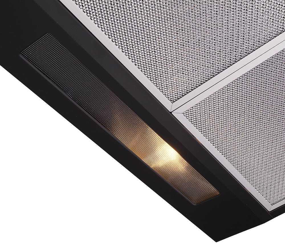 Hota Pyramida MH 50 BL / Plata / Pina la 9 m.p / Negru photo 9