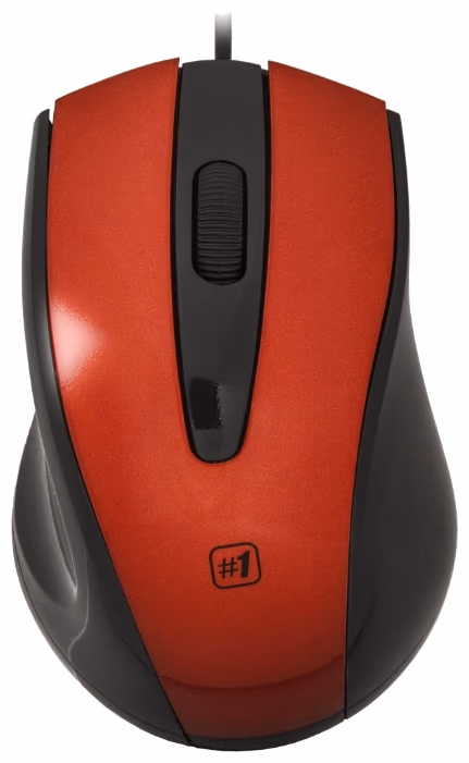 Проводная мышь Defender MM920redbl