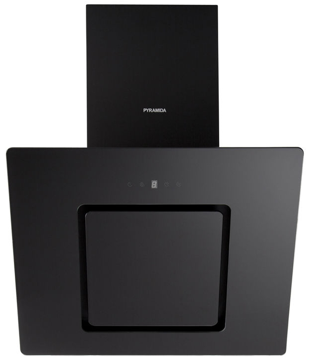 Вытяжка Pyramida NR-F 60 S BL / Наклонная / До 24 кв.м / Черный photo 1