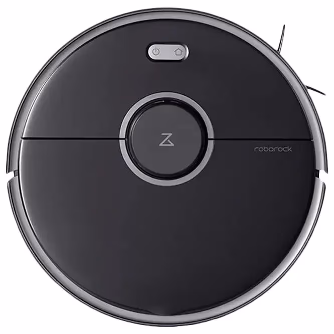 Пылесос-робот Roborock S5maxBL, 58 Вт, 69 дБ, Черный 