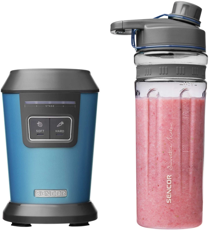 Blender pentru smoothie Smoothie Sencor SBL7172BL Albastru / 2 viteze / ml photo 18