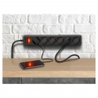 Prelungitor Sven SF-06E 1.8 m / 6 Black, SV021566 thumbnav 6