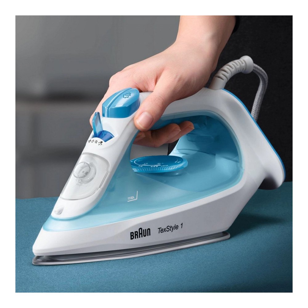 Fier de calcat Braun SI1050BL, 2000W, Ceramica photo 4