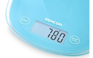 Кухонные весы Sencor SKS 32BL, 5 кг, Голубой