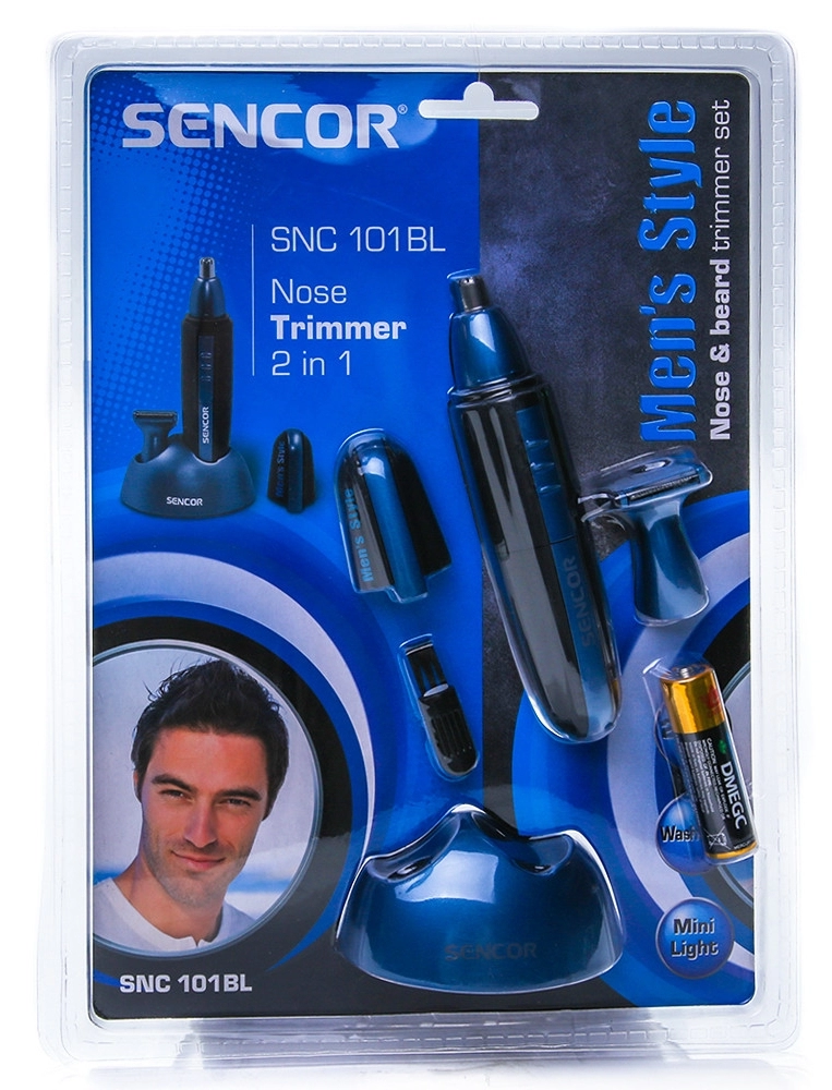 Trimmer pentru nas si urechi Sencor SNC 101BL