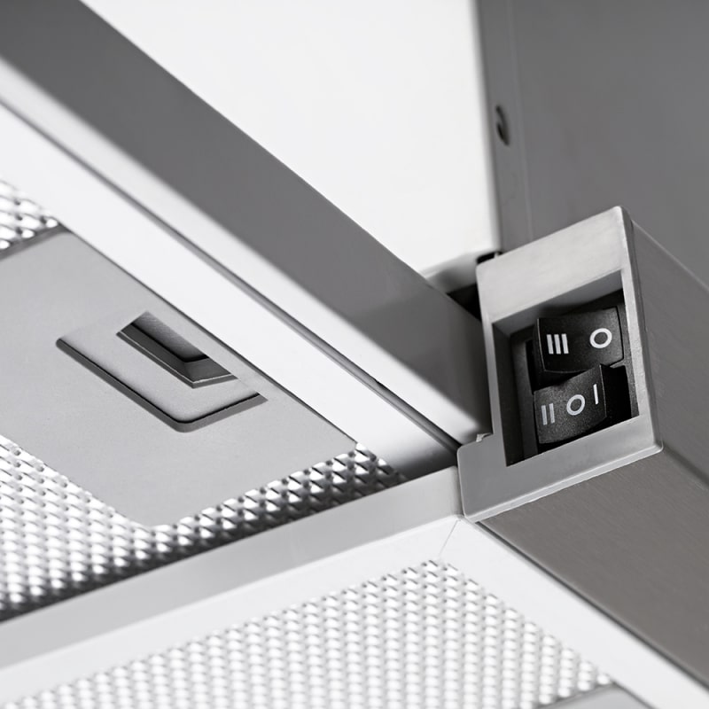 Вытяжка Pyramida TL 60 (1100) FG IX BL / Телескопическая / 25 кв.м и более / Черный photo 10