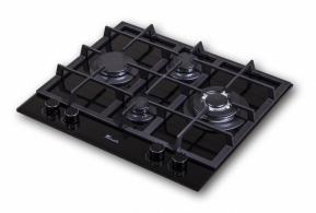 Встраиваемая  газовая панель Tornado TR4020HM ROMB BL Glass thumbnav