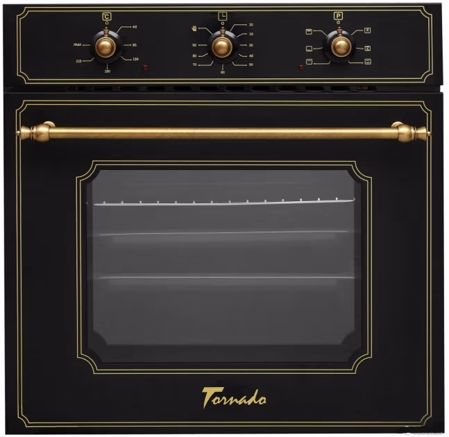 Встраиваемый духовой шкаф Tornado TRF 6MRU 900 BL, 64 л, A 