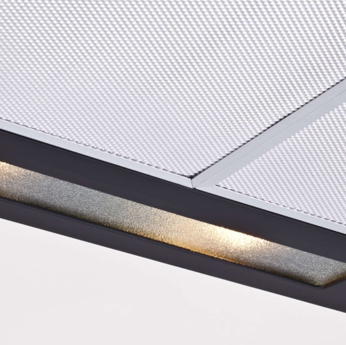 Hota Pyramida WH 50 BL / Plata / Pina la 12 m.p / Negru photo 7