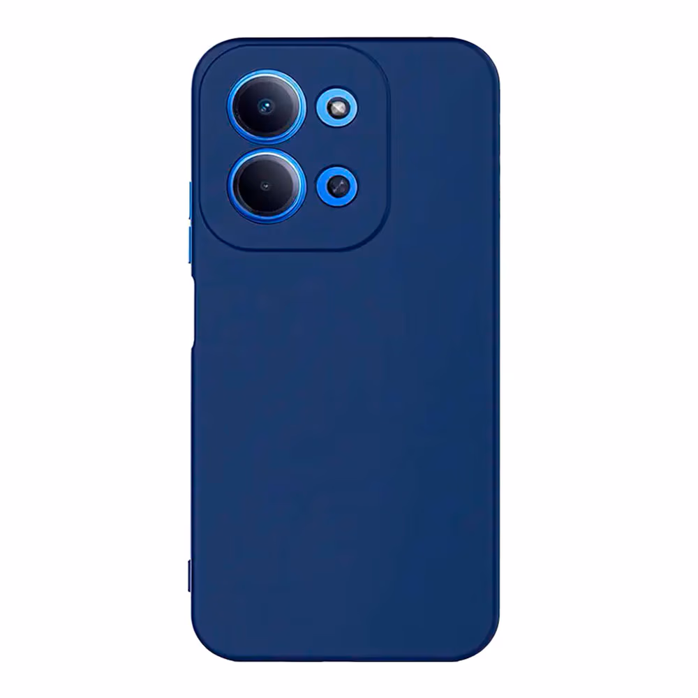 Чехол WOO Liquid Silicone Redmi 15C (173mm) Blue