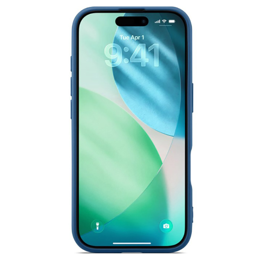 Чехол WOO Liquid Silicone iPhone 17 Air, Blue photo 2