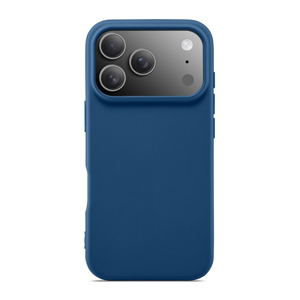 Чехол WOO Liquid Silicone iPhone 17 Pro, Blue photo 1 Чехол WOO Liquid Silicone iPhone 17 Pro, Blue photo 1