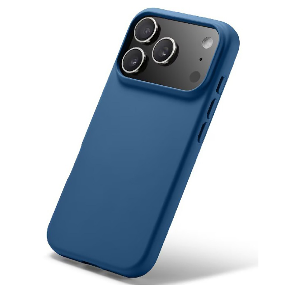 Чехол WOO Liquid Silicone iPhone 17 Pro Max, Blue photo 2