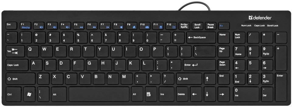 Tastatura cu fir Defender Dominanta XM-500