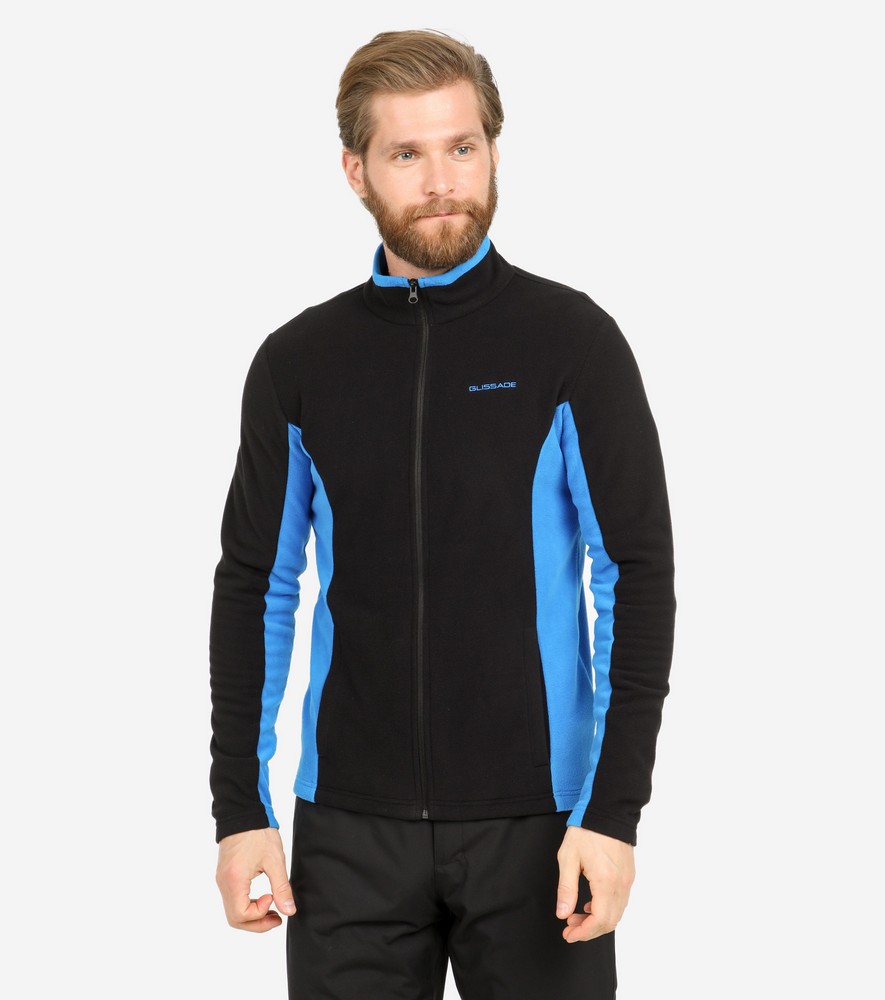 Мужская Толстовка Glissade JACKET M SKY 46 Черный photo 2