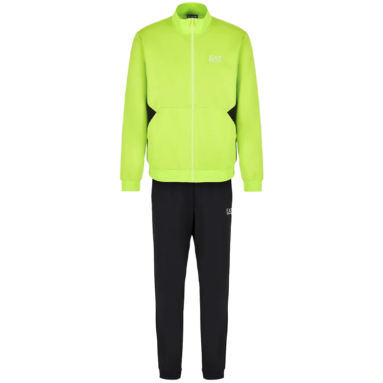 Trening pt Barbati EA7 EMPORIO ARMANI TRACKSUIT S Galben-negru photo 4