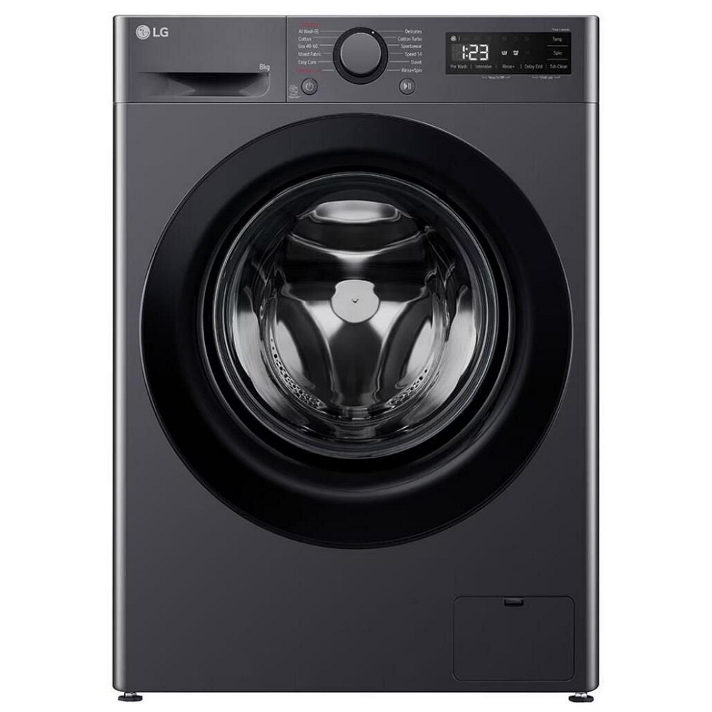 Стиральная машина LG F2WR508SBM 8 кг / 1200 об/мин / A / Черный photo 1