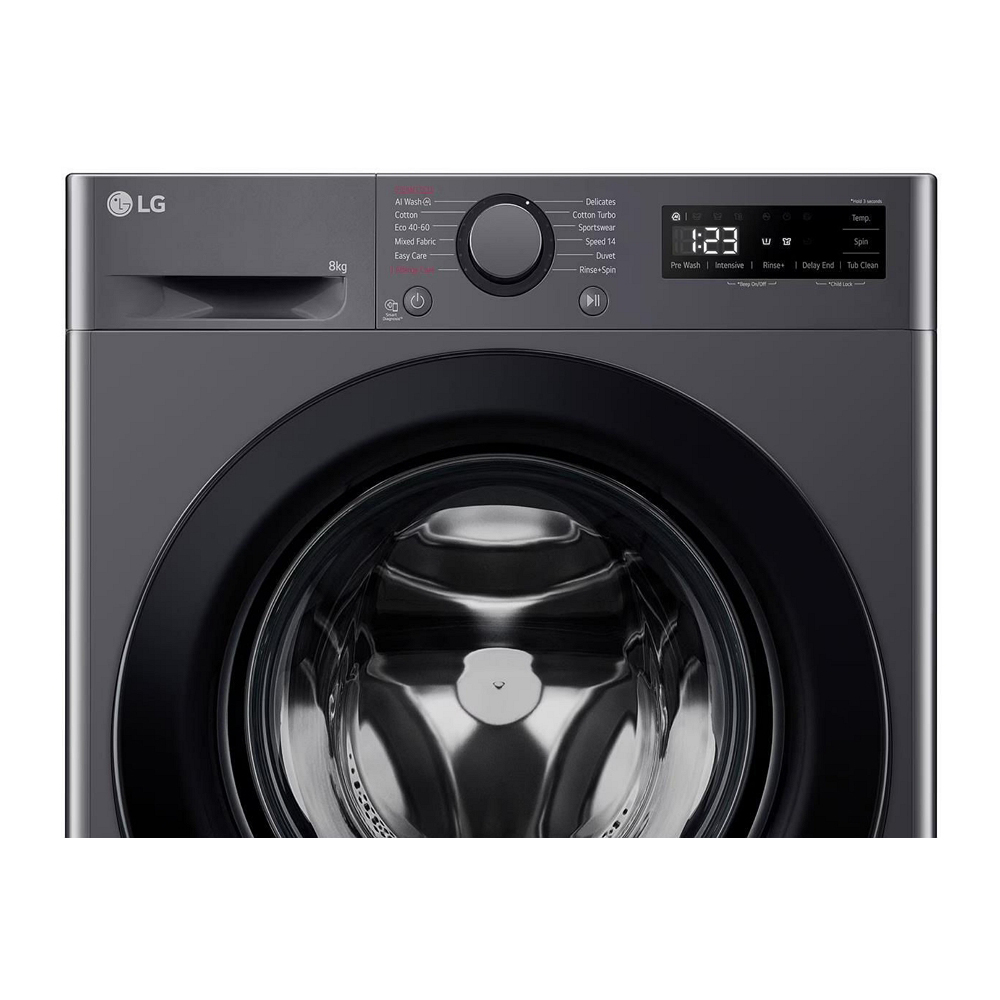 Стиральная машина LG F2WR508SBM 8 кг / 1200 об/мин / A / Черный photo 4