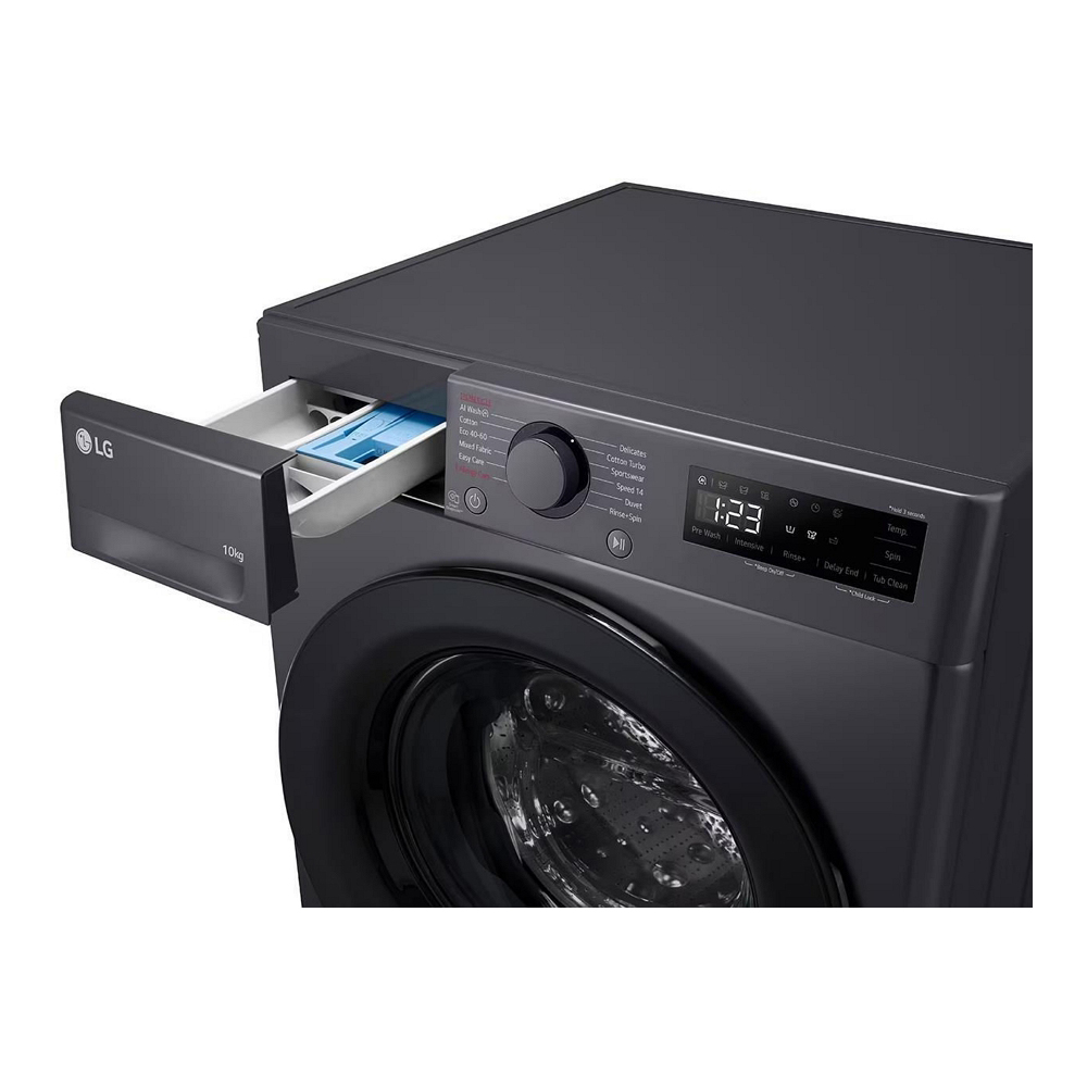 Masina de spalat LG F4WR510SBM 10 kg / 1400 rot/min / A / Gri photo 3