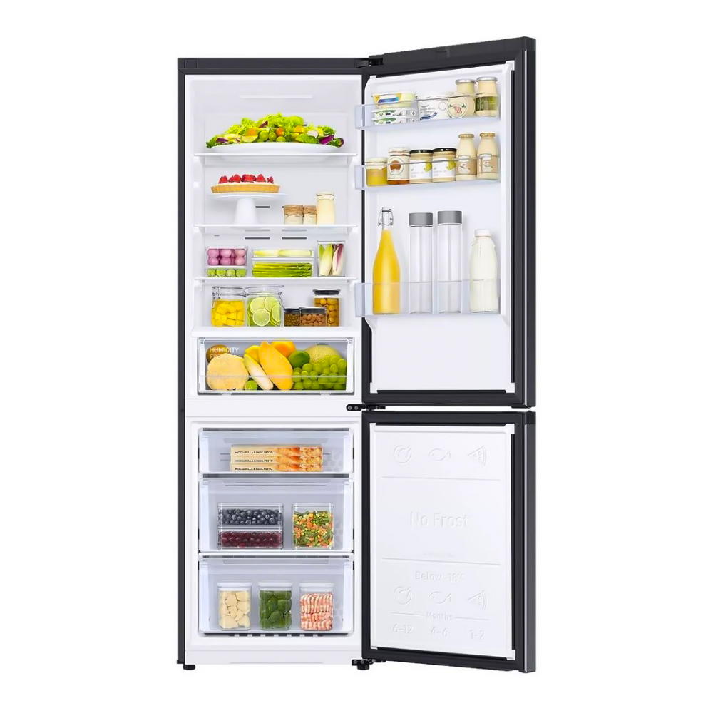 Холодильник двухдверный Samsung RB34C600EBN / 344 л / 185.3 см / E / Черный photo 4